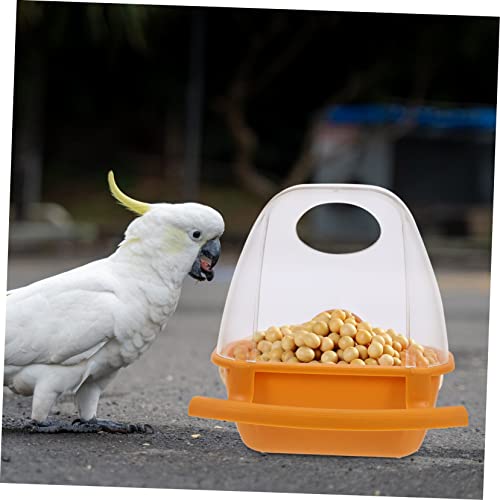 VERDANVERSE Transparenter Vogel Futterspender aus Robustem Kunststoff Spritzwassergeschützt Bruchfest für Papageien und Kleine Vögel mit Stabilem Befestigungsclip für Vogelkäfig und Outdoor VERDANVERSE Transparenter Vogel Futterspender aus Robustem Kunststoff Spritzwassergeschützt Bruchfest für Papageien und Kleine Vögel mit Stabilem Befestigungsclip für Vogelkäfig und Outdoor von VERDANVERSE