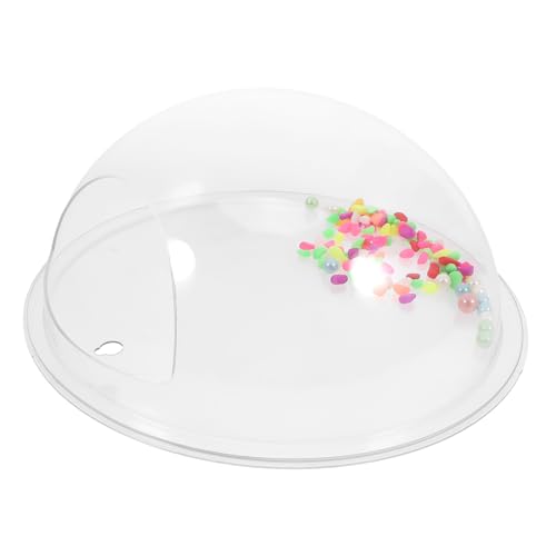 VERDANVERSE Transparenter Wandmontierter Aquarium Fischbehälter Durchmesser Platzsparend Robustes Material Klare Sicht Dekoration für Wohnzimmer von VERDANVERSE
