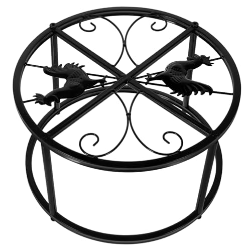 VERDANVERSE Trinkbrunnenhalter für Hühnerstall Eimer Vogelbäder Bahnhof Leiter Stehen Storage Shelves abstellständer Stabiler Metallständer Geflügelgestell Hühnerfutterversorgung Eisen Black VERDANVERSE Trinkbrunnenhalter für Hühnerstall Eimer Vogelbäder Bahnhof Leiter Stehen Storage Shelves abstellständer Stabiler Metallständer Geflügelgestell Hühnerfutterversorgung Eisen Black von VERDANVERSE
