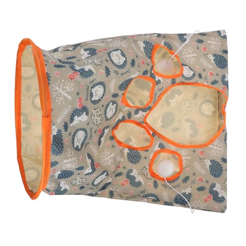 VERDANVERSE Tunnelspielzeug für Katzen Katze für Wohnungskatzen Zusammenklappbarer Katzentunnel Tragbares Katzenspielzeug Bett Katzenversteck Höhle Katzentunnel des Weihnachtsmotivs Stoff Blau VERDANVERSE Tunnelspielzeug für Katzen Katze für Wohnungskatzen Zusammenklappbarer Katzentunnel Tragbares Katzenspielzeug Bett Katzenversteck Höhle Katzentunnel des Weihnachtsmotivs Stoff Blau von VERDANVERSE