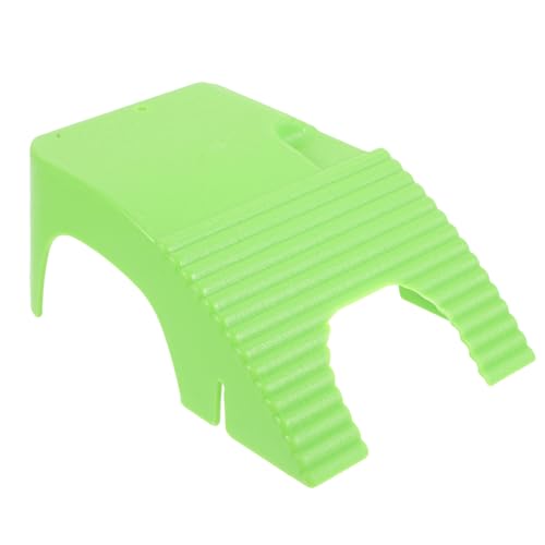 VERDANVERSE Verstecke Halter Turtle Panzerzubehör Schildkrötenrampe Drinnen Haustier Zubehör Für Schildkrötenaquarien Aquarium Schildkröte Schwimmende Plattform Tank Light Green Plastik von VERDANVERSE