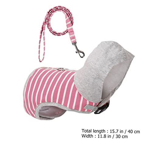 VERDANVERSE Verstellbares Katzengeschirr mit Leine Gepolstertes Brustgeschirr für Katzen Ausbruchsicheres Weste Design Gleichmäßige Druckverteilung Komfortabel und Sicher für von VERDANVERSE