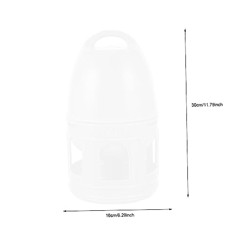 VERDANVERSE Vogel Wasserspender Kunststoff für Tauben und Geflügel Großer Fassungsvermögen Trinkspender für Käfige Einfach zu Reinigen und Praktisch für Heim und Zoobereich VERDANVERSE Vogel Wasserspender Kunststoff für Tauben und Geflügel Großer Fassungsvermögen Trinkspender für Käfige Einfach zu Reinigen und Praktisch für Heim und Zoobereich von VERDANVERSE