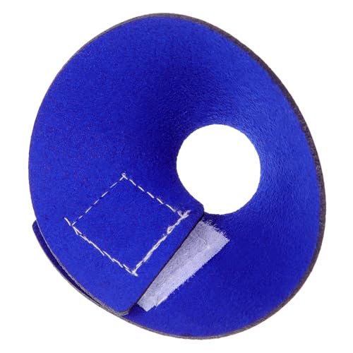 VERDANVERSE Vogelhalsband Vogelkäfig Hängematte Vogelzubehör Kragen Anti-Biss-Halsband für Vögel Vogelkegel Kegelhalsband für Vogel Vogel-Hals- Papageienzapfen Vogeldekore Super Haut Blue von VERDANVERSE