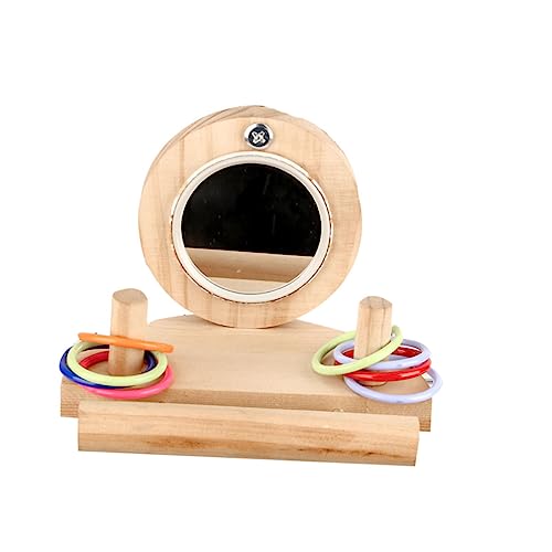 VERDANVERSE Parrot Toy Für Haustiere Und Lustiges Spielzeug Mit Spiegel Für Papageien Nymphensittiche Und Andere Vögel Und Installieren Farbenfrohes Ringdesign VERDANVERSE Parrot Toy Für Haustiere Und Lustiges Spielzeug Mit Spiegel Für Papageien Nymphensittiche Und Andere Vögel Und Installieren Farbenfrohes Ringdesign von VERDANVERSE