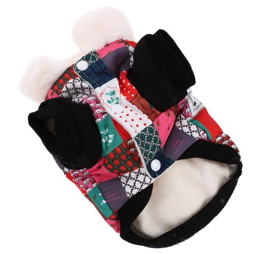 VERDANVERSE Warmer Hundemantel Aus Baumwolle Für Winterpartys Kleine Hundekleidung Hundemantel Weihnachtsjacke Hundemäntel Weihnachtskostüm Hundekleidung Kleine Feiertags VERDANVERSE Warmer Hundemantel Aus Baumwolle Für Winterpartys Kleine Hundekleidung Hundemantel Weihnachtsjacke Hundemäntel Weihnachtskostüm Hundekleidung Kleine Feiertags von VERDANVERSE