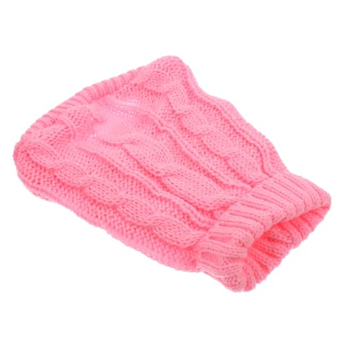 VERDANVERSE Warmer Hundepullover mit Rollkragen Elastischer Strickpullover für Kleine Hunde und Welpen Weiches Dickes Material für Kalte Tage Bequeme Haustierkleidung für Alltag und Winter von VERDANVERSE