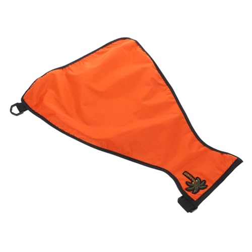 VERDANVERSE Wasserdichter Regenmantel für Verstellbare Bauchabdeckung Leichte Hundebekleidung Orange Outfit für Regnerische Schützt Haustier von VERDANVERSE
