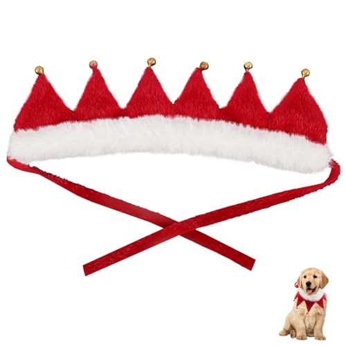 VERDANVERSE Weihnachtliches Haustierhalstuch mit Glocken Verstellbares Bequemes Katzen und Hundehalsband Atmungsaktives Design für Festliche Dekoration und Fotosession an Feiertagen VERDANVERSE Weihnachtliches Haustierhalstuch mit Glocken Verstellbares Bequemes Katzen und Hundehalsband Atmungsaktives Design für Festliche Dekoration und Fotosession an Feiertagen von VERDANVERSE