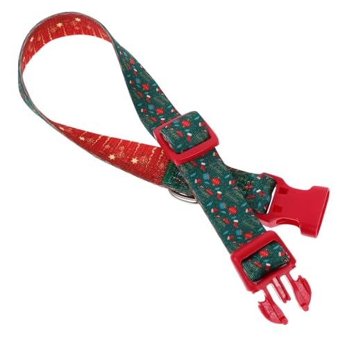 VERDANVERSE Weihnachtshundkette Name Haustier klein Halsband für Hunde Pfote Schild verstellbares Hundehalsband Cartoon-Hundehalsband dekoratives Kätzchenhalsband Polyester VERDANVERSE Weihnachtshundkette Name Haustier klein Halsband für Hunde Pfote Schild verstellbares Hundehalsband Cartoon-Hundehalsband dekoratives Kätzchenhalsband Polyester von VERDANVERSE