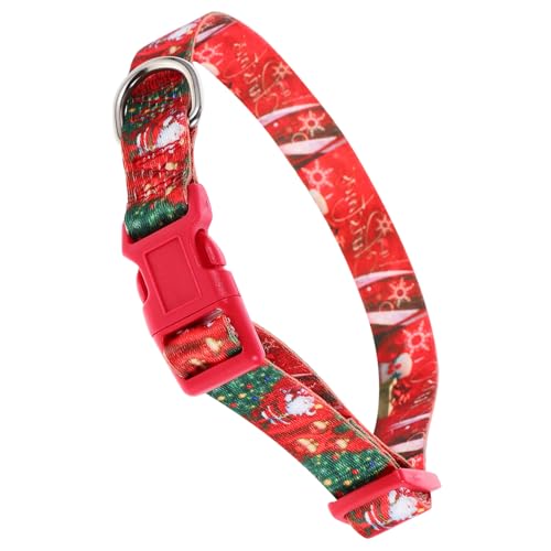 VERDANVERSE Weihnachtshundkette Weihnachtshalsbänder für Hunde Haustier Weihnachten Verstellbarer Kragen für LED Hundehalsbänder für Partys dekoratives Hundehalsband Polyester VERDANVERSE Weihnachtshundkette Weihnachtshalsbänder für Hunde Haustier Weihnachten Verstellbarer Kragen für LED Hundehalsbänder für Partys dekoratives Hundehalsband Polyester von VERDANVERSE