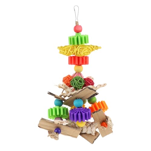 VERDANVERSE Woven Bird String Spielzeug Für Papageien Buntes Kauteil Aus Rattan Und Interaktives Spielzeug Für Vögel Sicher Und Attraktiv Für Sittiche Und Nymphensittiche Haustier Zubehör VERDANVERSE Woven Bird String Spielzeug Für Papageien Buntes Kauteil Aus Rattan Und Interaktives Spielzeug Für Vögel Sicher Und Attraktiv Für Sittiche Und Nymphensittiche Haustier Zubehör von VERDANVERSE