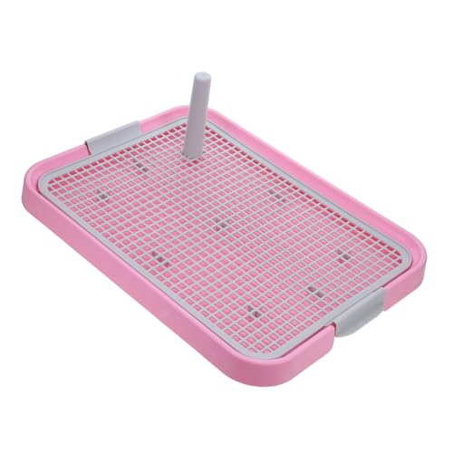 VERDANVERSE Welpentoilette Hundewand-PIPI-pad-Halter Pinkelkissenhalter Für Hunde Halter Für Hundeunterlagen Pee-pad-Halter Aus Mesh Mit Wand Toilette Steht Über Toilette Grashund Abs Rosa VERDANVERSE Welpentoilette Hundewand-PIPI-pad-Halter Pinkelkissenhalter Für Hunde Halter Für Hundeunterlagen Pee-pad-Halter Aus Mesh Mit Wand Toilette Steht Über Toilette Grashund Abs Rosa von VERDANVERSE
