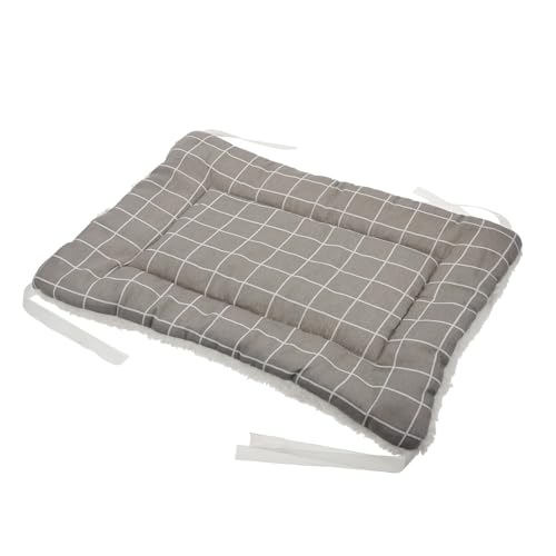 VERDANVERSE Winterliche Beidseitig Verwendbare Warme und Dicke Hundeschlafmatte aus Flauschigem Material rutschfest für Hundebetten Katzenkörbe und Haustierruhezonen von VERDANVERSE
