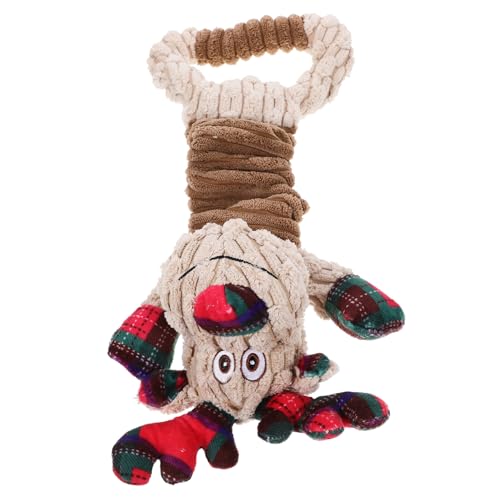 VERDANVERSE Zähne Haustiere Zahn für Rentierhund Interactive Dog Toys Dog chew Toy Hundetrainingsspielzeug hundekauspielzeuge Interaktives Hundespielzeug Welpenspielzeug kleine Hunde Plüsch von VERDANVERSE
