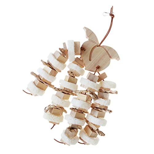 VERDANVERSE Holz-papageien-kauspielzeug Aus Natürlichem Holz Interaktives Spielzeug Für Vögel Leicht Langlebig Für Nymphensittiche Und Wellensittiche Hält Vögel Beschäftigt Und VERDANVERSE Holz-papageien-kauspielzeug Aus Natürlichem Holz Interaktives Spielzeug Für Vögel Leicht Langlebig Für Nymphensittiche Und Wellensittiche Hält Vögel Beschäftigt Und von VERDANVERSE