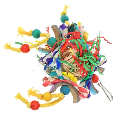 VERDANVERSE Parrot Shredding Toy Buntes Papageien Spielzeug Für Vogelkäfige Als Kauspielzeug Für Sittiche Nymphensittiche Und Andere Vögel Fördert Spiel Und Beschäftigung VERDANVERSE Parrot Shredding Toy Buntes Papageien Spielzeug Für Vogelkäfige Als Kauspielzeug Für Sittiche Nymphensittiche Und Andere Vögel Fördert Spiel Und Beschäftigung von VERDANVERSE
