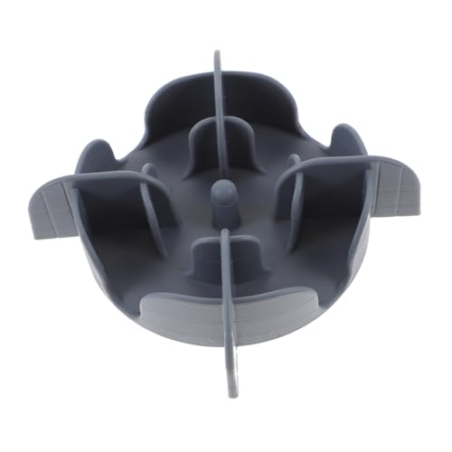 VERDANVERSE langsamer Zubringer Hundenapf Haustiere Futternapfeinsatz für den Haushalt Silikonschaleneinsätze Slow-Feeder-Schüssel Slow Feeder Hundenäpfe einsetzen Kieselgel Grey von VERDANVERSE