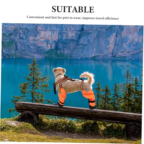 VERDANVERSE wasserdichte Hundeschuhe Mit Reflektierenden Riemen Und Weichem Innenfutter Für Regnerische Tage Und Outdoor-aktivitäten Zum Schutz Der Pfoten Beim Spaziergang VERDANVERSE wasserdichte Hundeschuhe Mit Reflektierenden Riemen Und Weichem Innenfutter Für Regnerische Tage Und Outdoor-aktivitäten Zum Schutz Der Pfoten Beim Spaziergang von VERDANVERSE