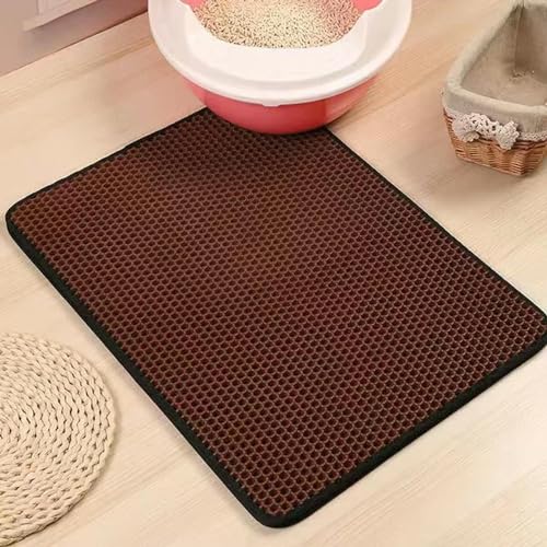 VERIMP Pet Cat Litter Mat Double Layer Pet Litter Box Mat Sand Cat Pad Bed Mat Products von VERIMP