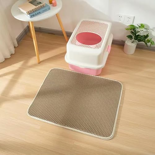 VERIMP Pet Cat Litter Mat Double Layer Pet Litter Box Mat Sand Cat Pad Bed Mat Products von VERIMP