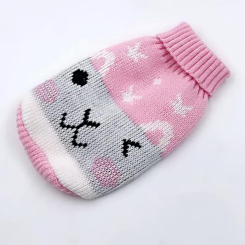 Warme Katze Kleidung Winter Weihnachten Katzen Pullover Drucken Haustier Kleidung Stricken Kostüm Mantel für Welpen Kleine Haustiere Kleidung von VERIMP