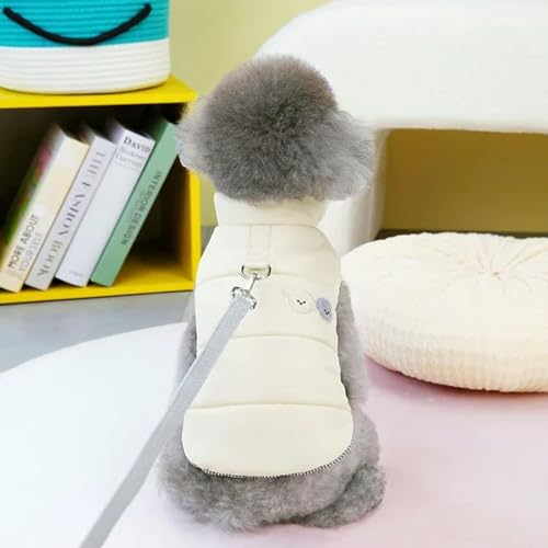 Winterkleidung Warme Jacke Haustier Mantel für Kleine Mittlere Hunde Katzen mit Weste Französisch von VERIMP