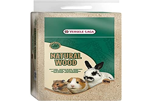 Versele Laga Holzspäne für Kleintiere, 100% Natur, 1 kg von Versele-Laga