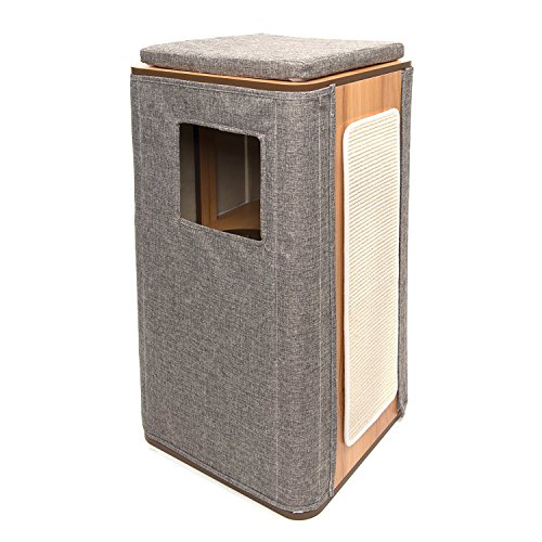 VESPER 52094 Katzenmöbel Cubo Tower, grau, 1 Stück (1er Pack) VESPER 52094 Katzenmöbel Cubo Tower, grau, 1 Stück (1er Pack) von Catit