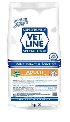 Vet Line Erwachsene monoproteico Huhn kg. 3 von VET LINE