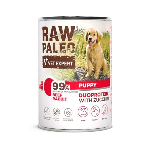Nassfutter VETEXPERT Raw Paleo Rindfleisch 400g - Marke: VETEXPERT - EAN: 5902414212077 von VETEXPERT