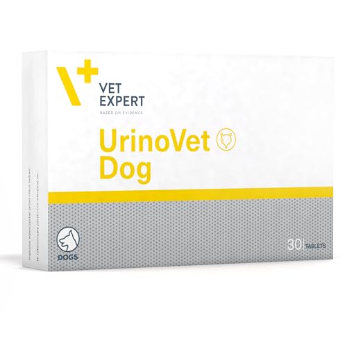 VETEXPERT UrinoVet Dog 30 Tabletten Präparat für Hunde zur Unterstützung der ordnungsgemäßen Funktion des Harnsystems von VETEXPERT