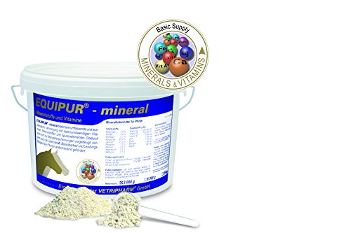 Vetripharm EQUIPUR - mineral, 8 kg Eimer, Pulver Vetripharm EQUIPUR - mineral, 8 kg Eimer, Pulver von VETRIPHARM
