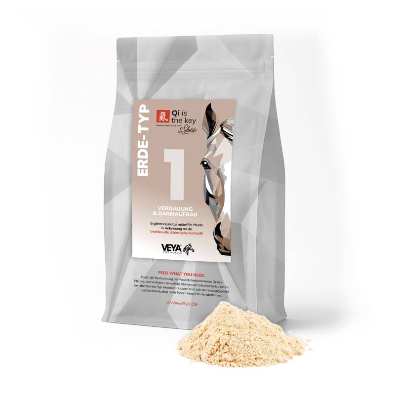 Veya Erde-Typ 1 Verdauung & Darmaufbau 1,5 kg Stabilisiere den Verdauungstrakt von VEYA