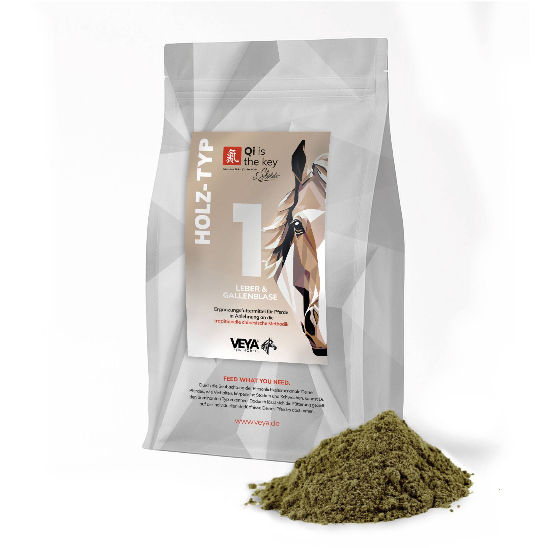 Veya Holz-Typ 1 Leber & Gallenblase 1,4 kg Entlaste die Leber von VEYA