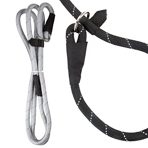 VFM/Crufts Reflective Slip Lead, 150cm, Grey von VFM e-Store
