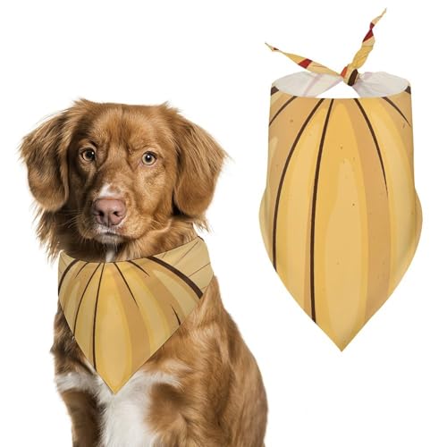 Hundehalstuch mit klassischem Muster, dreieckig, waschbar, Polyester, niedliches Haustier-Bandana für mittelgroße und große Hunde, Welpen und Katzen Hundehalstuch mit klassischem Muster, dreieckig, waschbar, Polyester, niedliches Haustier-Bandana für mittelgroße und große Hunde, Welpen und Katzen von VFMKT
