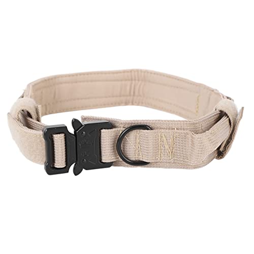 VGEBY Flexibles, Weich Gepolstertes Hundehalsband, Verstellbares, Dickes Nylon-Hundehalsband mit Schnalle, Outdoor-Trainingsaktivität für Hunde (1) von VGEBY