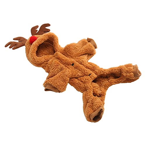 Winter-Pyjama mit Rentier-Motiv, für Weihnachten, Cosplay, Größe L von VGEBY
