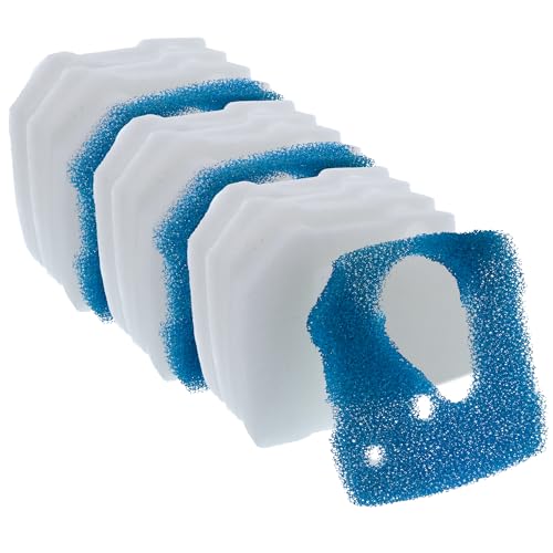 VIALIA Aquarium-Wasserfilter BigPack Set 9, 15 Wasserfilter kompatibel mit EHEIM Aquaball und Biopower, Filterpatronen von VIALIA