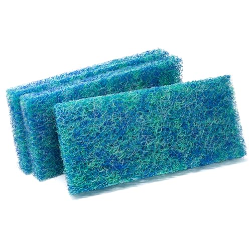 VIALIA Japanmatten 3er Set in blau, Ersatzteil für CBF-350 Kammerfilter, Biomatte zur groben Filterung, 43x22x3,5 cm, hohe Wasserdurchlaufmenge, einfache Reinigung VIALIA Japanmatten 3er Set in blau, Ersatzteil für CBF-350 Kammerfilter, Biomatte zur groben Filterung, 43x22x3,5 cm, hohe Wasserdurchlaufmenge, einfache Reinigung von VIALIA