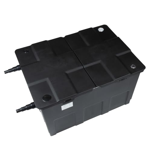 VIALIA Kammerfilter MBF - 550, Teichfilter für Teiche bis zu 60.000 L, max. Durchflussrate 12.000 Liter/Stunde, Biofilter zur Säuberung und Pflege des Teichs VIALIA Kammerfilter MBF - 550, Teichfilter für Teiche bis zu 60.000 L, max. Durchflussrate 12.000 Liter/Stunde, Biofilter zur Säuberung und Pflege des Teichs von VIALIA