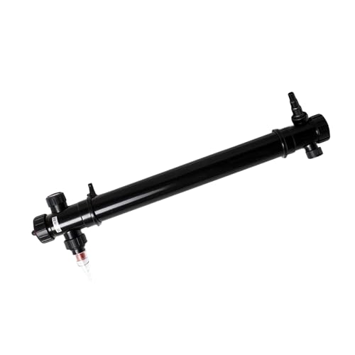 VIALIA UVC Klärer, Modell: CUV-172, 2X 36 Watt, Teichklärer mit 3 Anschlüssen, UV-Schauglas, Teichfilter mit Pumpe für den Gartenteich VIALIA UVC Klärer, Modell: CUV-172, 2X 36 Watt, Teichklärer mit 3 Anschlüssen, UV-Schauglas, Teichfilter mit Pumpe für den Gartenteich von VIALIA