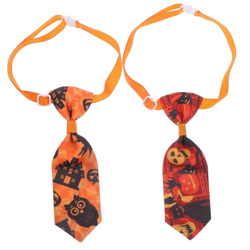10Stücke Teiliges Halloween Haustier Halsband Verstellbare Nackenbänder für Atmungsaktives Material für Halloween Partys und Zufällige von VICASKY