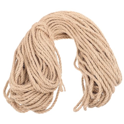 1Rolle Sisal Katzenkratzbaumseil Austauschbares Kratzseil für Katzen Dekoratives Langlebiges Design zur Wiederbelebung von Katzenkratzern und Möbeln 1Rolle Sisal Katzenkratzbaumseil Austauschbares Kratzseil für Katzen Dekoratives Langlebiges Design zur Wiederbelebung von Katzenkratzern und Möbeln von VICASKY