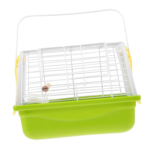 1Satz Tragbarer Vogelkäfig für Kleine Haustiere Leichter Reisekäfig für Papageien und Sittiche Ausflüge und Reisen Sicher und Bequem von VICASKY