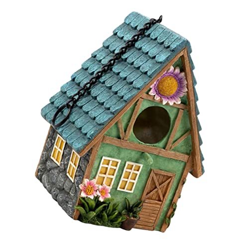 1Stück Handgefertigtes Vogelhaus Robustem Material für Garten und Veranda Dekorative Hängedekoration für Vögel im Freien Rustikales Design 1Stück Handgefertigtes Vogelhaus Robustem Material für Garten und Veranda Dekorative Hängedekoration für Vögel im Freien Rustikales Design von VICASKY