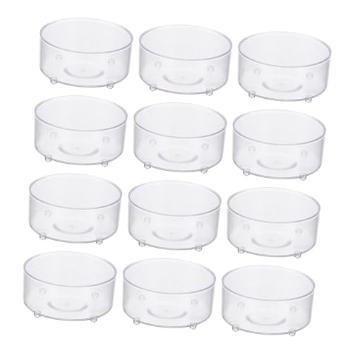 VICASKY 30 Stück Reptilienschalen Transparente Multifunktionale Futter und Wassernäpfe für Reptilien Eidechsen Schlangen und Spinnen Zubehör für Terrarien VICASKY 30 Stück Reptilienschalen Transparente Multifunktionale Futter und Wassernäpfe für Reptilien Eidechsen Schlangen und Spinnen Zubehör für Terrarien von VICASKY