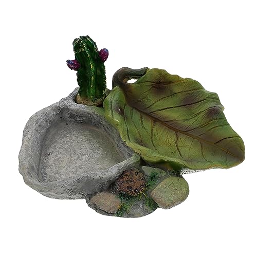 Crawling Pet Food Feeder für Reptilien Wasserschale und Futternapf für Schildkröten Eidechsen und Design für Terrarien und Haustierzubehör Crawling Pet Food Feeder für Reptilien Wasserschale und Futternapf für Schildkröten Eidechsen und Design für Terrarien und Haustierzubehör von VICASKY