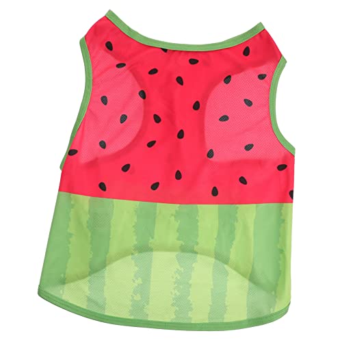 Haustier Kühlkleidung für Wassermelonenmuster XL Atmungsaktive Sommerweste für Heiße Bietet Schnellen Kühlkomfort und Einfache Handhabung Haustier Kühlkleidung für Wassermelonenmuster XL Atmungsaktive Sommerweste für Heiße Bietet Schnellen Kühlkomfort und Einfache Handhabung von VICASKY